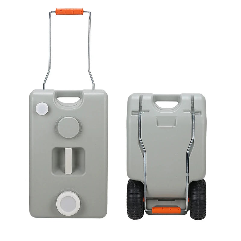 HWHongwatches-Réservoir d'eau de couleur bleue et grise, rouleau d'eaux usées, voiture précieuse, remorque de camping-car, eau pure, livraison gratuite, 40L