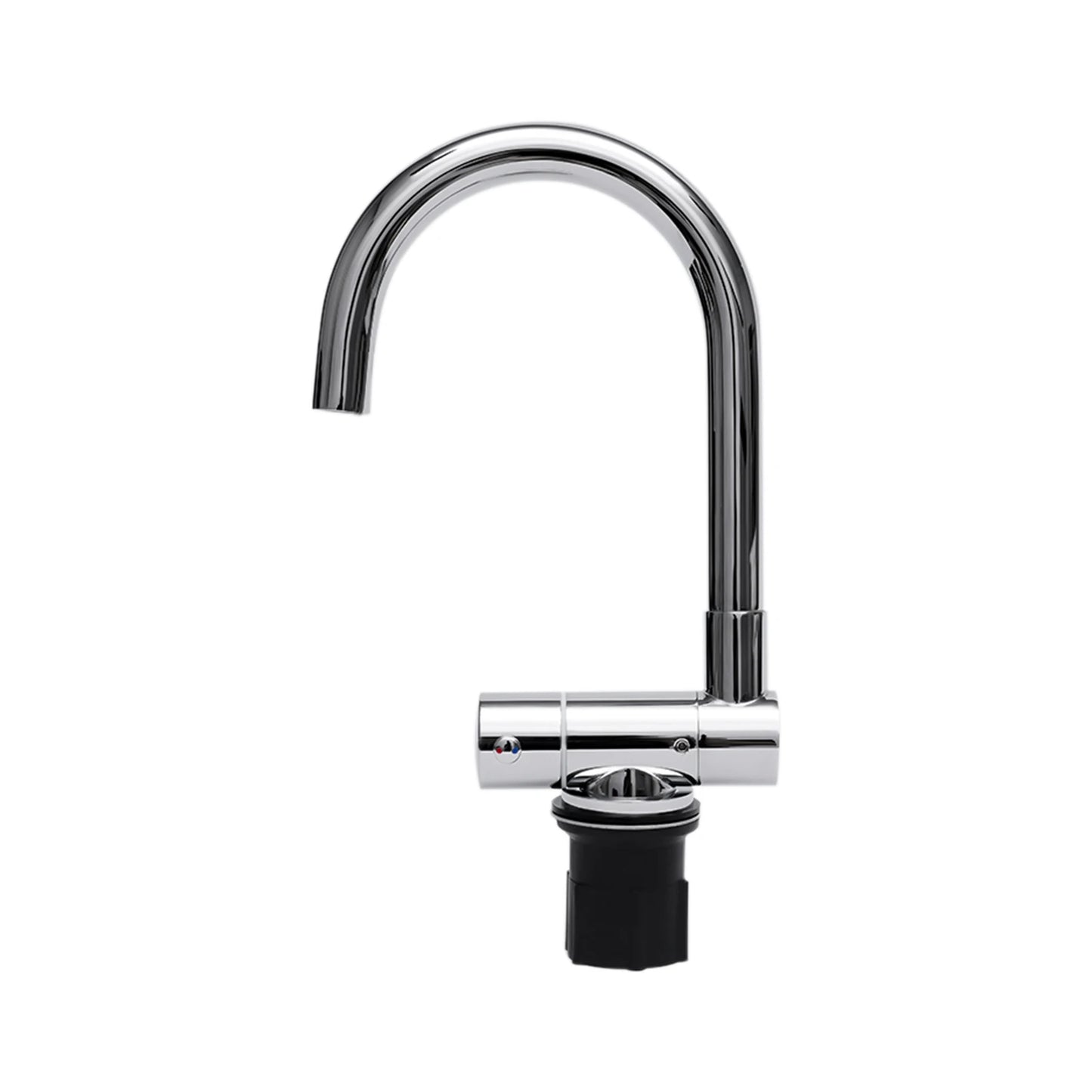 Lavabo à main en acier inoxydable pour caravane et bateau, avec robinet plié, couvercle en verre trempé pour Van, accessoires de remorque de camping-car