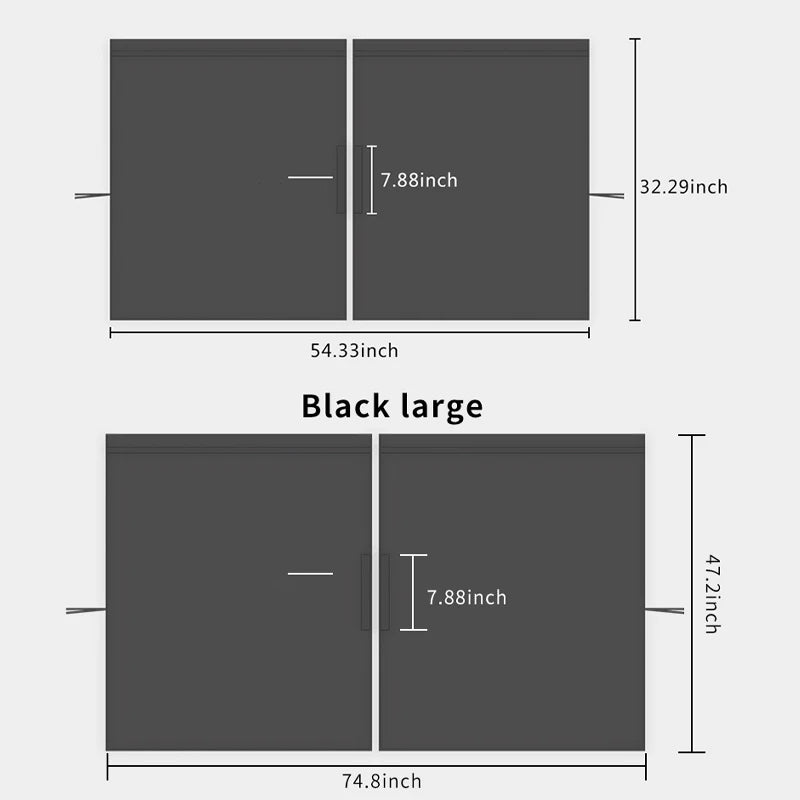 Rideau de fenêtre de siège avant et arrière, couverture pare-soleil, noir, pour voiture, taxi, van, cabine, camping-car, protection de la vie privée