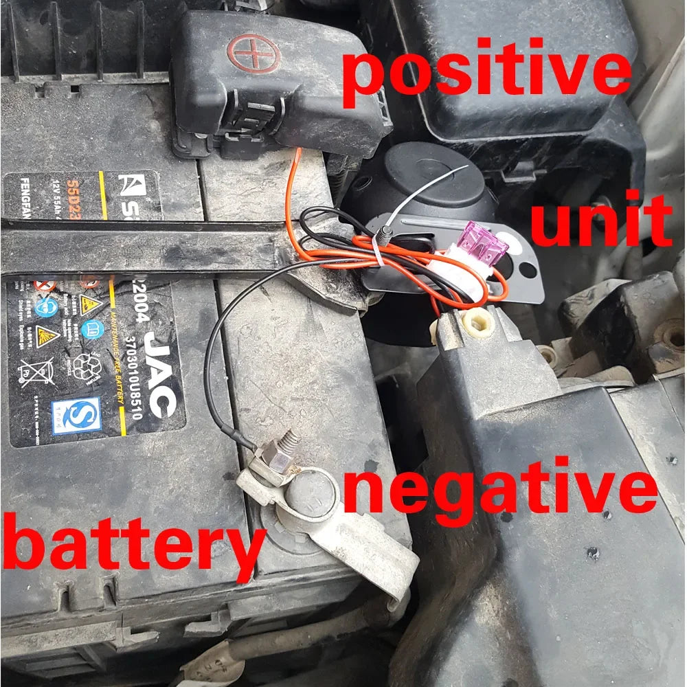 Système d'alarme antivol pour voiture et moto, protection de sécurité pour véhicule, 2 télécommandes, 12V, 1 voie