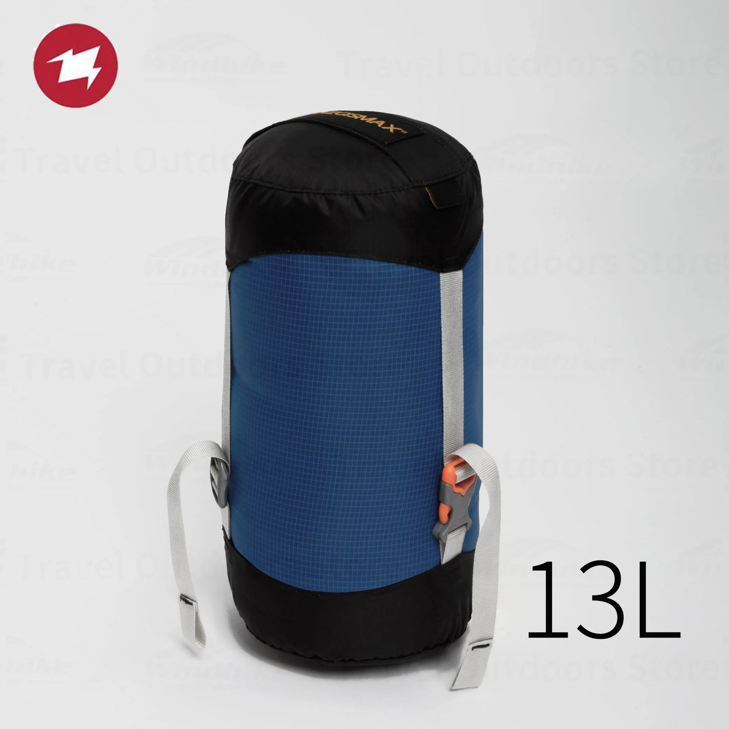 GISMAX-Sac de compression imperméable en nylon, sac de couchage de camping, accessoires de rangement, extérieur, ultra léger, 1,5 L-45L