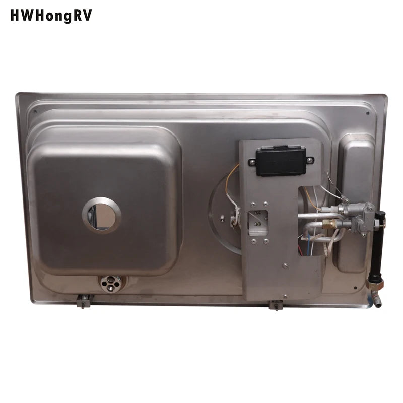 Cuisinière à gaz universelle pour camping-car RV | Cuisinière en acier inoxydable avec évier pour bateaux, camping-car, cuisines extérieures et plus encore, livraison rapide