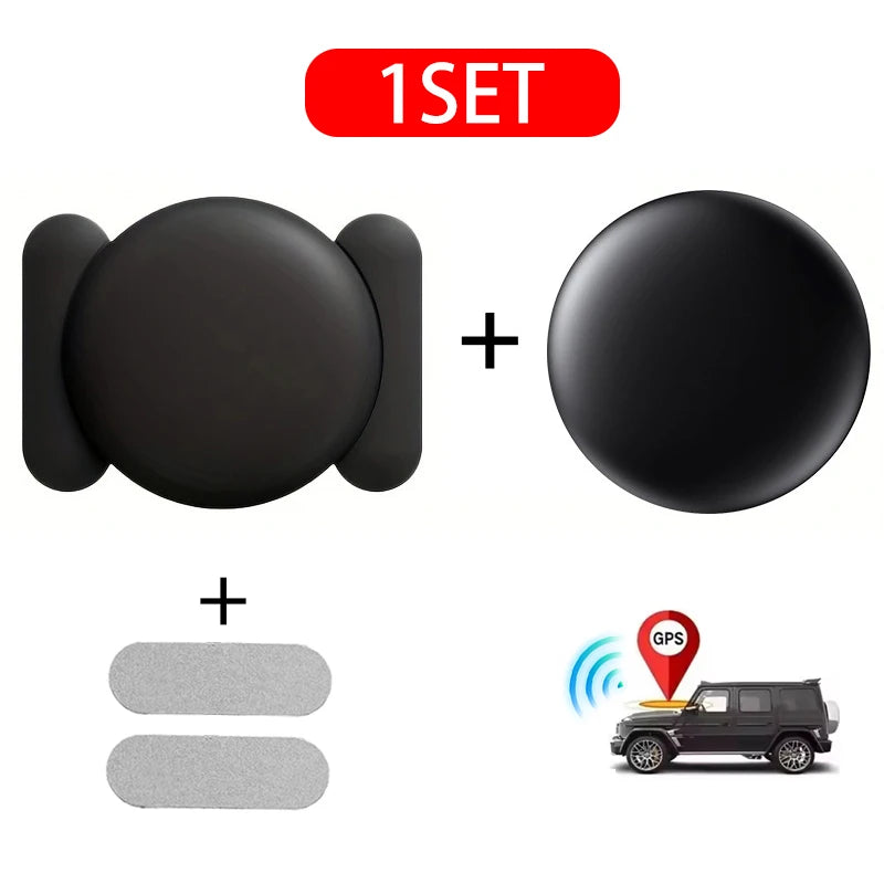 Localisateur d'étiquette intelligent magnétique pour Apple AirTag Mini traceur GPS magnétique voiture véhicule portable étui Anti-perte Localizador Bluetooth