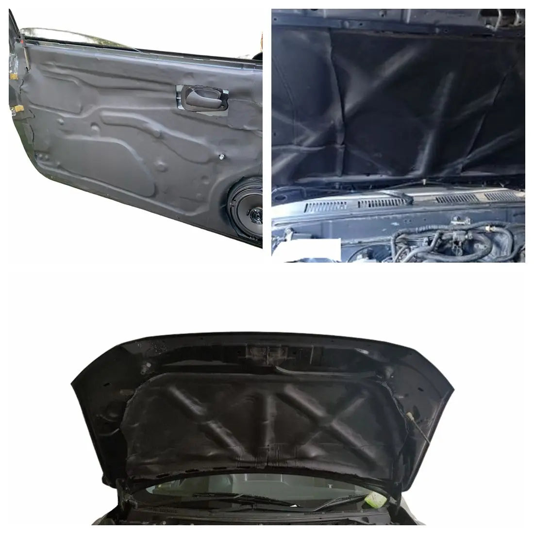 Tapis insonorisant pour voiture, 3/6/10mm, 100/150/200/300cm x 50cm, mousse de coton d'isolation thermique insonorisée pour camion et voiture