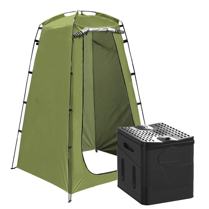 GECOFEER tente extérieure Portable confidentialité Camping douche pliante toilette d'urgence vestiaire plage pour Camping voyage