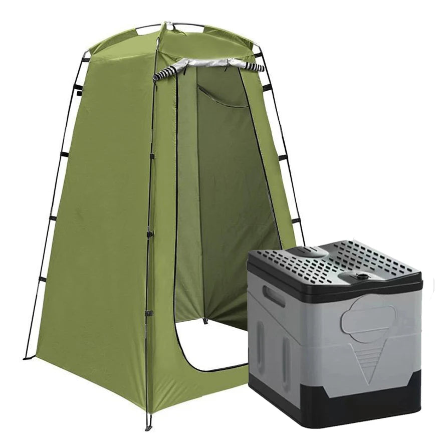 GECOFEER tente extérieure Portable confidentialité Camping douche pliante toilette d'urgence vestiaire plage pour Camping voyage