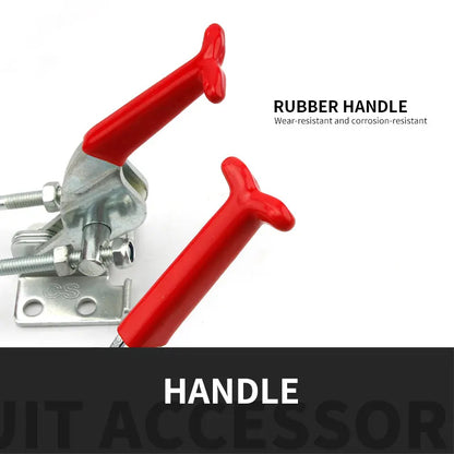 Pince à bascule de verrouillage réglable, 1 pièce, 100kg 180kg 300kg, outil manuel universel rapide en métal pour le fonctionnement de la Machine 431 40341