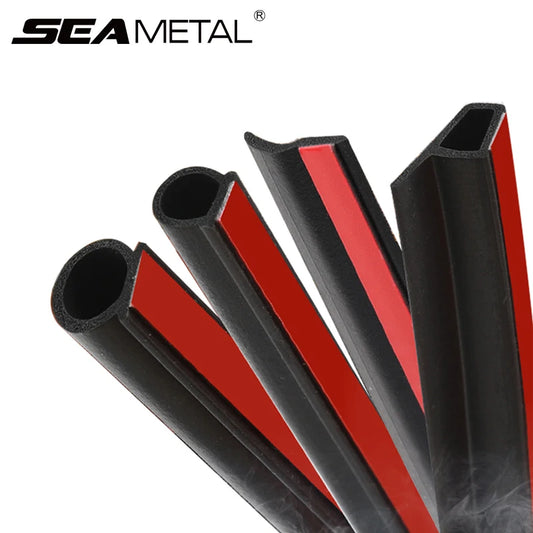 Bande d'étanchéité universelle en caoutchouc pour porte de voiture, étanche, remplissage d'espace, insonorisée, anti-poussière, bande météo pour porte/capot/coffre