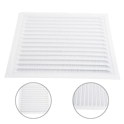 Grille d'aération en métal, couvercles de Ventilation, Grilles en aluminium, conduit de chauffage, évents de refroidissement, plaque d'écran anti-insectes, évents d'air