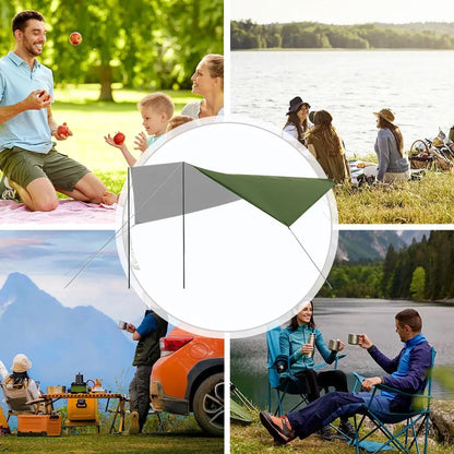 Auvent pour voiture, auvent latéral de voiture, tente d'ombrage étanche, auvent d'abri solaire pour l'extérieur, automobile, Suv, berlines, camion, bus, Van