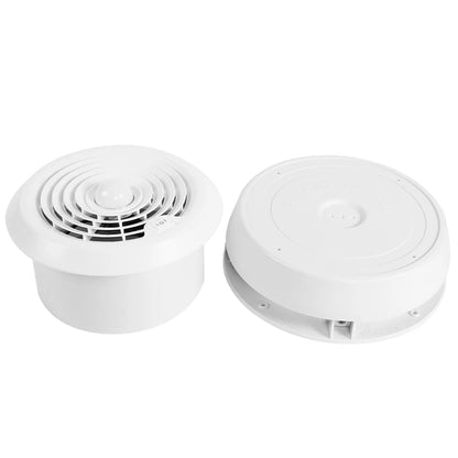 TYCRUCTWIETS-Ventilateur de Ventilation Silencieux avec LED, 12V, pour Caravane, Cuisine, Salle de Bain, Matériau Anti-jaunissement et Anti-âge, Applicable à Hurhome