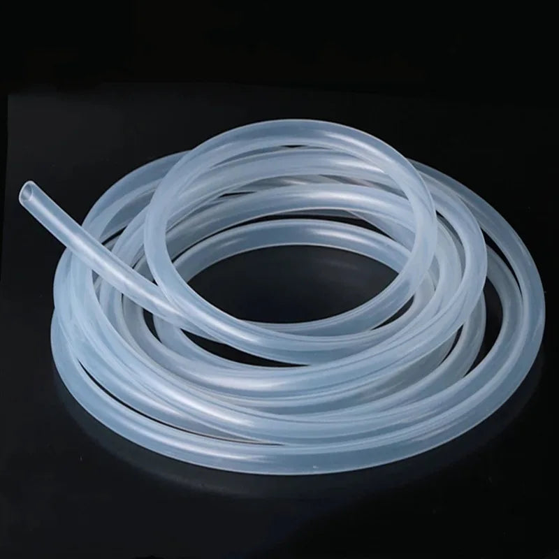 Tube en Silicone Transparent de qualité alimentaire, 2/5/10 mètres, 8MM ID x 12MMOD, tuyau Flexible en caoutchouc pour jardin, tuyau souple pour Aquarium