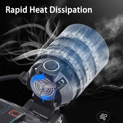 Lampe frontale LED puissante en alliage d'aluminium, haute luminosité, Rechargeable, pour Camping, recherche, chasse, pêche