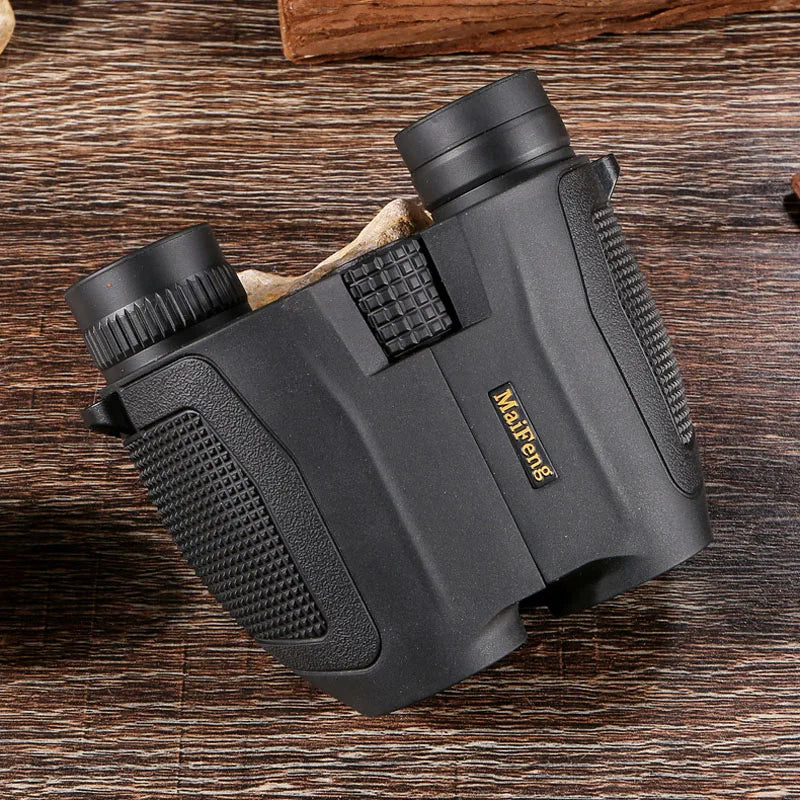 Maifeng-Télescope haute puissance, jumelles 10X25 ED, vision large, lentille optique pliable compacte Bak4, tourisme de plein air, camping, chasse