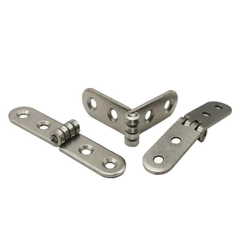 Charnière pliable à 180 degrés, charnière à rabat pliante autonome, charnières de porte d'armoire de Table, tampon d'angle arrondi, quincaillerie de meubles