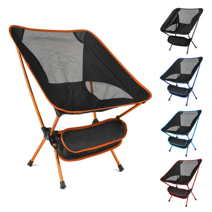 Chaise pliante ultralégère détachable, Portable, légère, siège étendu, pêche, Camping, maison, barbecue, jardin, randonnée