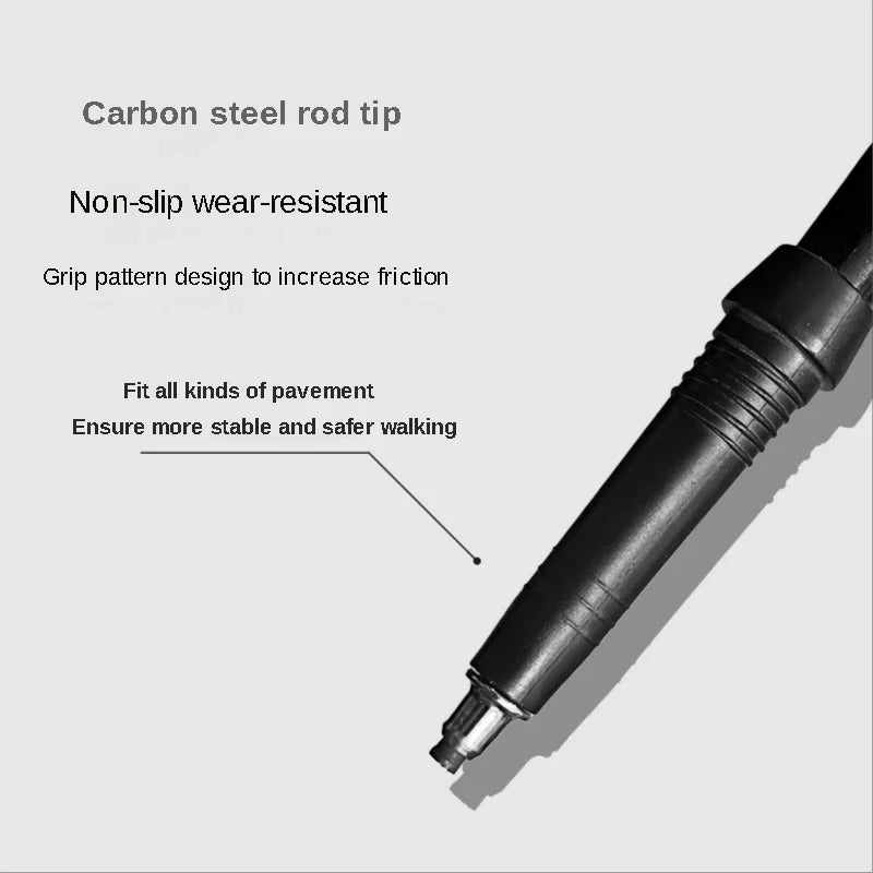 2 pièces bâtons de randonnée bâtons de marche Alpenstock télescopique ultraléger Premium réglable avec canne de randonnée à verrouillage rapide