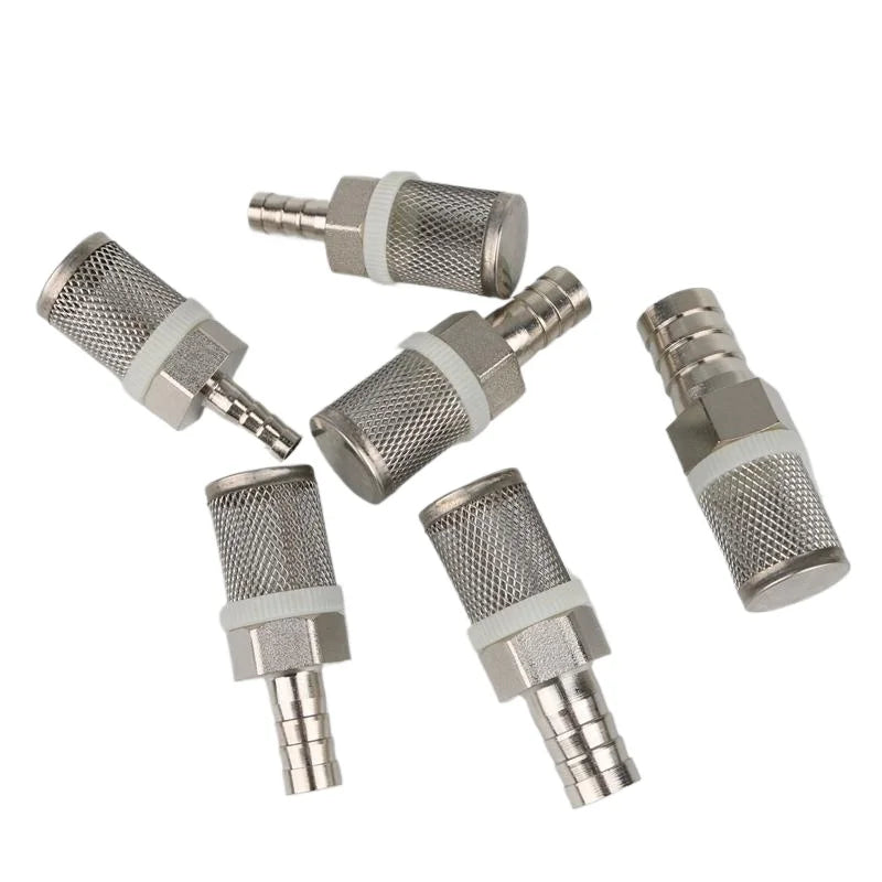 Filtre de tuyau en acier inoxydable, 8 ~ 20mm, filtre à mailles, filtre d'irrigation, lavage de voiture, Aquarium, réservoir de poissons, pompe à eau, filtrage