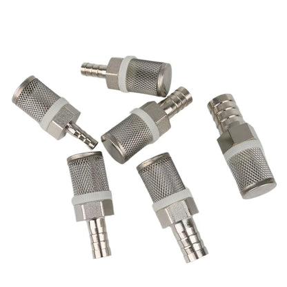 Filtre de tuyau en acier inoxydable, 8 ~ 20mm, filtre à mailles, filtre d'irrigation, lavage de voiture, Aquarium, réservoir de poissons, pompe à eau, filtrage