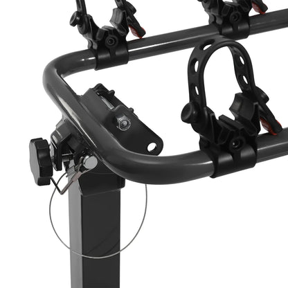 Porte-vélo porte-vélo supports de porte-vélo, support de vélo d'attelage de 2 pouces avec cadre en acier pliable, porte-vélo robuste