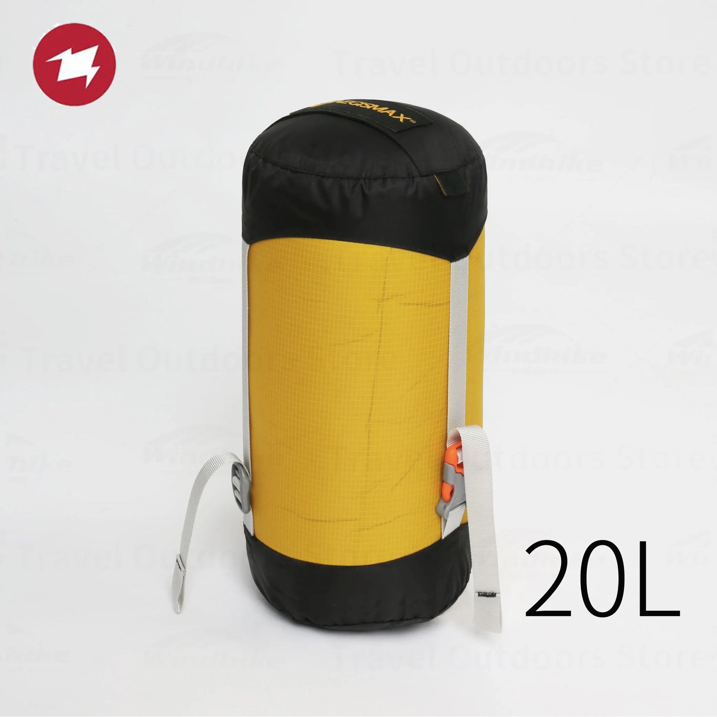 GISMAX-Sac de compression imperméable en nylon, sac de couchage de camping, accessoires de rangement, extérieur, ultra léger, 1,5 L-45L