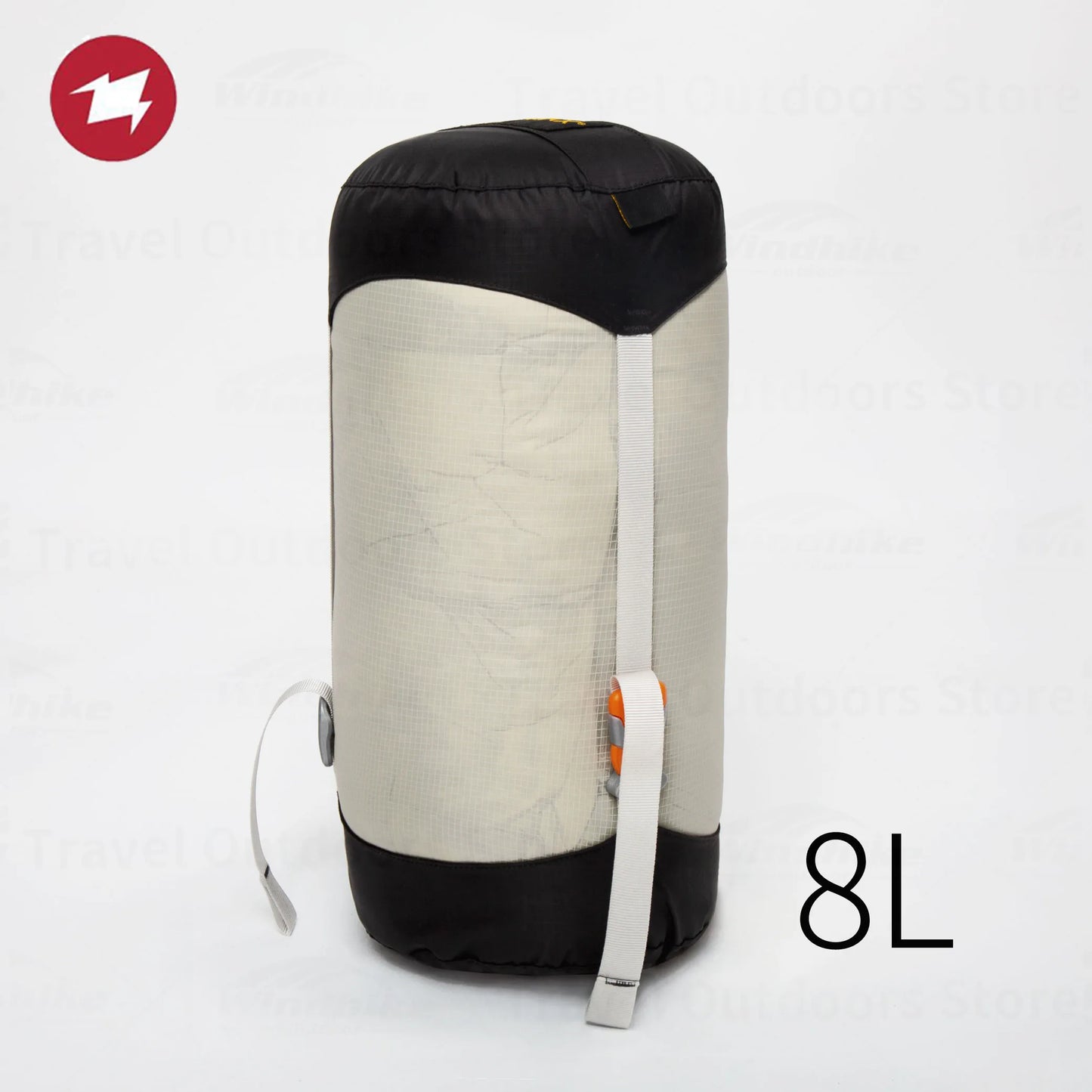 GISMAX-Sac de compression imperméable en nylon, sac de couchage de camping, accessoires de rangement, extérieur, ultra léger, 1,5 L-45L