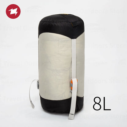 GISMAX-Sac de compression imperméable en nylon, sac de couchage de camping, accessoires de rangement, extérieur, ultra léger, 1,5 L-45L