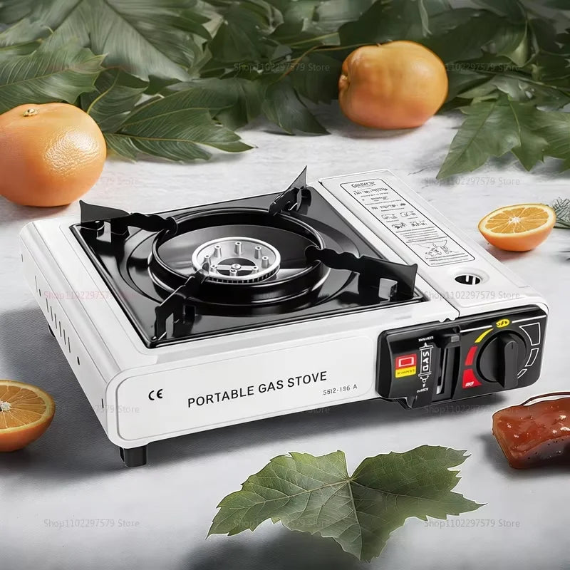 Poêle à cartouche portable : un poêle barbecue extérieur multifonctionnel, un incontournable pour les réunions de famille et les repas d'amis.