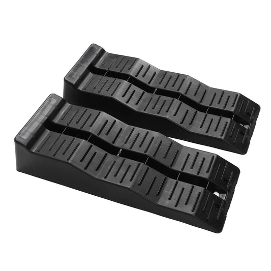 Rampes de nivellement pour camping-car, capacité de charge de 11000LBS, cale de roue de nivellement pour remorques de voyage, camping-cars, camion, blocs de nivellement pour camping-cars