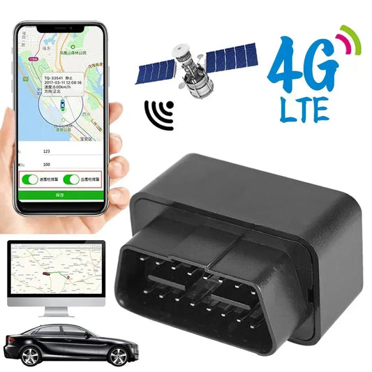 Mini traceur GPS 2G 4G, 12V-24V, dispositif de suivi d'alarme antivol pour voiture, appel SMS, localisateur de géofence, application gratuite pour iOS et android