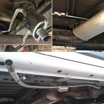 24mm silencieux silencieux support de serrage amélioré voiture Air Diesel chauffage de stationnement tuyau d'échappement en fer inoxydable pour chauffage Diesel