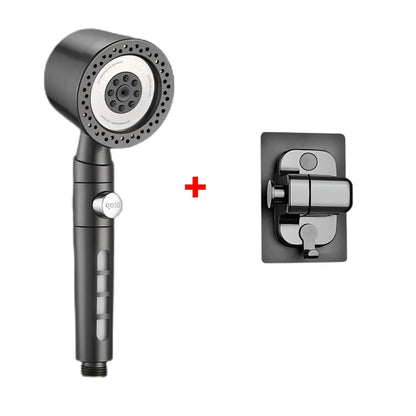 Pommeau de douche à économie d'eau, 5 Modes de pulvérisation, pomme de douche à main ABS pour Spa, grand débit, filtre de salle de bains Portable, ensemble de buses de robinet de douche