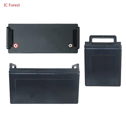 Boîtier de Rangement de Batterie Lifepo4 12/24V, Boîtier Étanche en Plastique pour Cellule Solaire, Montres, Yacht, 50/60/80/90/150Ah