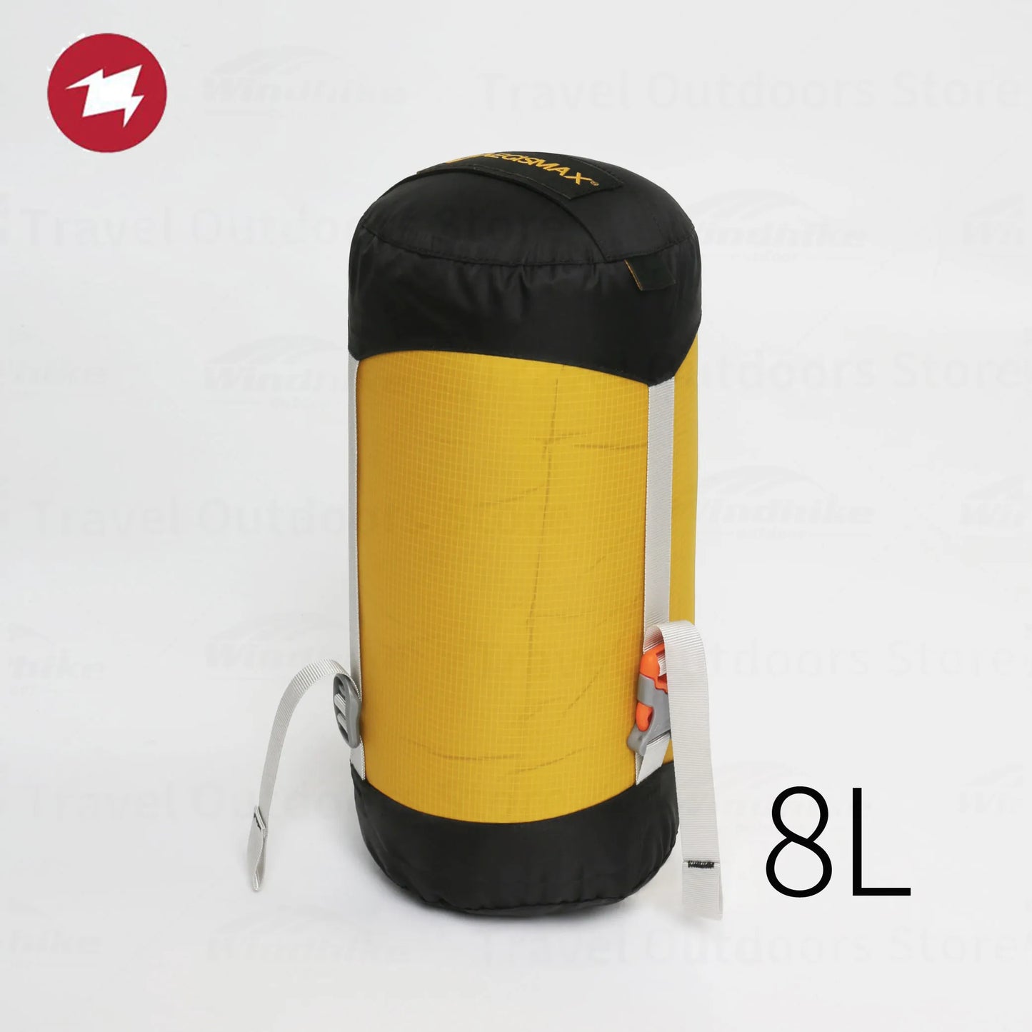 GISMAX-Sac de compression imperméable en nylon, sac de couchage de camping, accessoires de rangement, extérieur, ultra léger, 1,5 L-45L