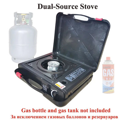 Cuisinière à gaz butane portable, cassette extérieure, cuisinière de camping, cuisinière de pique-nique, pêche, chasse, barbecue, cuisine
