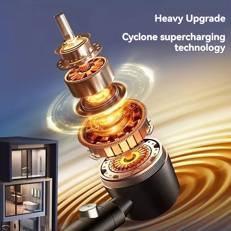 Pommeau de douche à économie d'eau, 5 Modes de pulvérisation, pomme de douche à main ABS pour Spa, grand débit, filtre de salle de bains Portable, ensemble de buses de robinet de douche