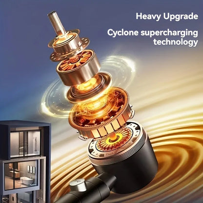 Pommeau de douche à économie d'eau, 5 Modes de pulvérisation, pomme de douche à main ABS pour Spa, grand débit, filtre de salle de bains Portable, ensemble de buses de robinet de douche