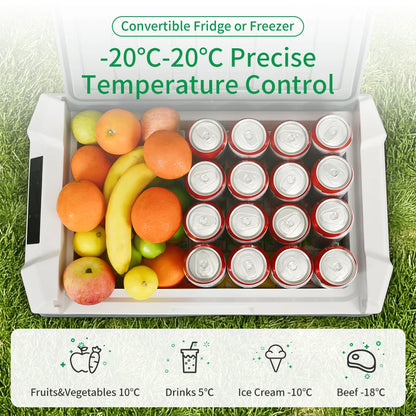 Alpicool NL 25L 35L 45L réfrigérateur de voiture 12V compresseur réfrigérateur congélateur 12/24V DC 100-240V AC refroidisseur Portable pour Camping voyage