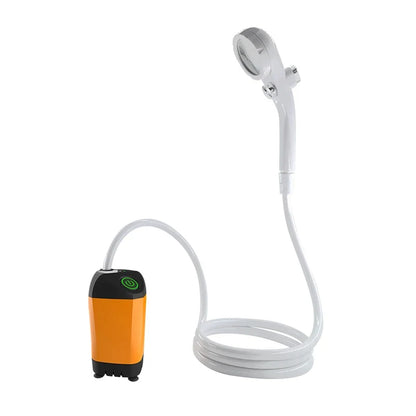 Pompe de douche électrique Portable et Rechargeable, alimentée par USB, étanche, pour Camping en plein air, plage, randonnée, bain pour animaux de compagnie, lavage de voiture