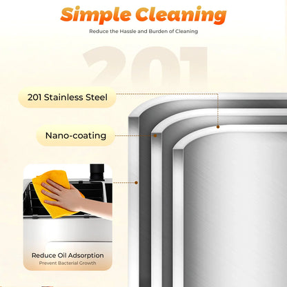 Évier en acier inoxydable noir 45x40 cm pour cuisine évier Commercial évier intégré évier en acier inoxydable avec distributeur de savon