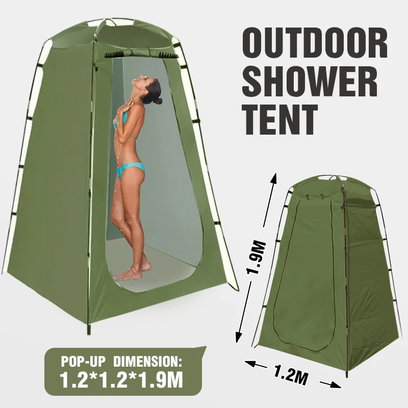 Westtune – tente de douche Portable, imperméable, pour l'extérieur, pour vestiaire, Camping, randonnée, plage, toilettes, douche, salle de bain