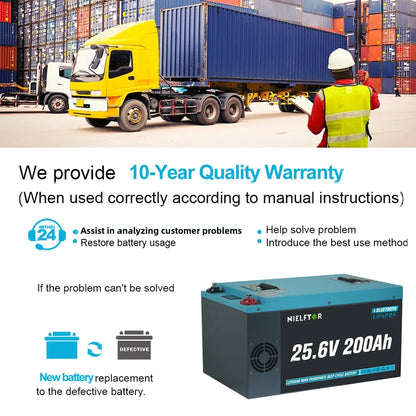 Batterie LiFePO4 12V 24V 48V 100Ah 200Ah 300Ah, BMS intégré, cellules de qualité A, 6000 + Cycle PL, Stock ue