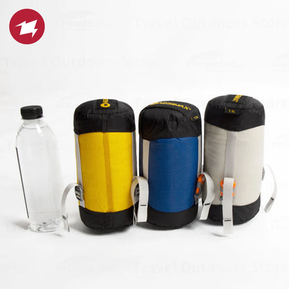 GISMAX-Sac de compression imperméable en nylon, sac de couchage de camping, accessoires de rangement, extérieur, ultra léger, 1,5 L-45L