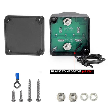 Double isolateur de batterie intelligent 12V 140a, relais de Protection sensible à la tension, Charge divisée VSR pour voiture RV bateau Marine Turck