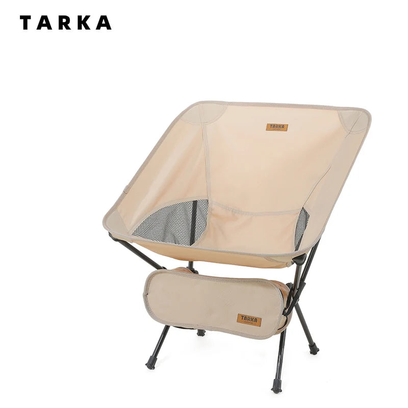 TARKA – ensemble de chaises de Camping pliables, légères, ultralégères, pour sac à dos, lune, pour jardin, pique-nique, plage, pêche