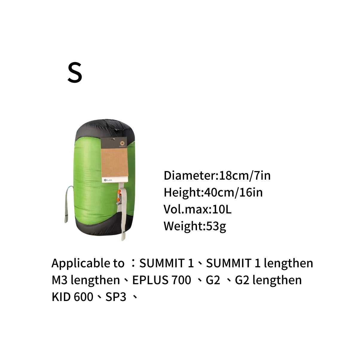 AEGISMAX Camping en plein air sac de Compression étanche sac de couchage accessoires sac de rangement ultraléger sac de rangement en Nylon