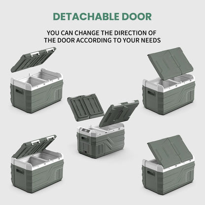 Alpicool NLS 20L 30L 40L réfrigérateur de voiture Mini réfrigérateur congélateur 12 V refroidisseur à compresseur Portable 12/24 V DC 100-240 V AC pour le Camping