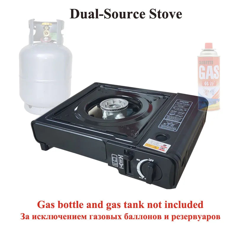 Cuisinière à gaz butane portable, cassette extérieure, cuisinière de camping, cuisinière de pique-nique, pêche, chasse, barbecue, cuisine