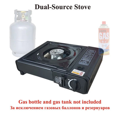 Cuisinière à gaz butane portable, cassette extérieure, cuisinière de camping, cuisinière de pique-nique, pêche, chasse, barbecue, cuisine