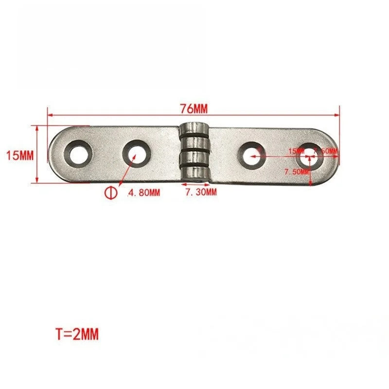 Charnière pliable à 180 degrés, charnière à rabat pliante autonome, charnières de porte d'armoire de Table, tampon d'angle arrondi, quincaillerie de meubles